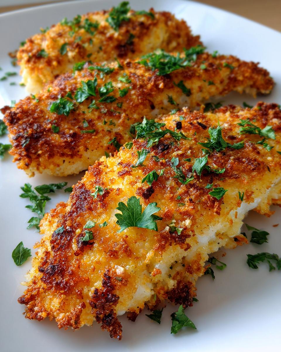 Parmesan Baked Fish - detail 2
