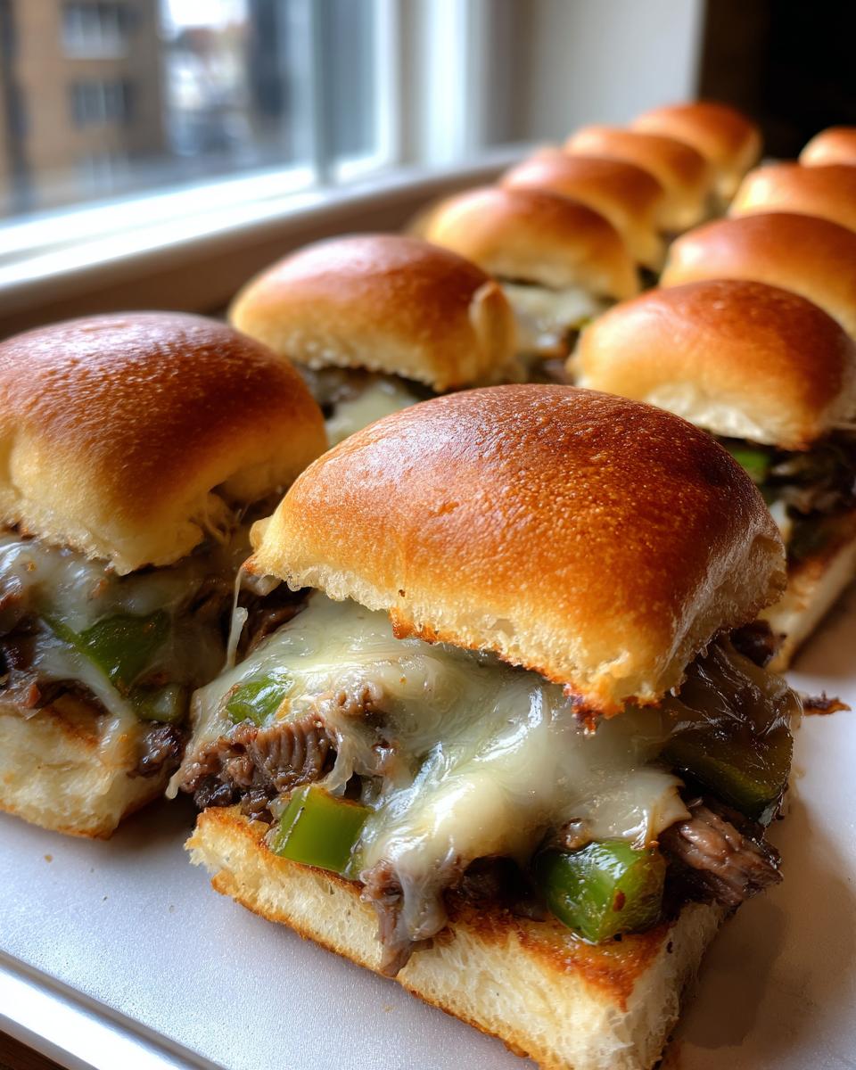 Philly Cheesesteak Sliders Recipe - detail 2