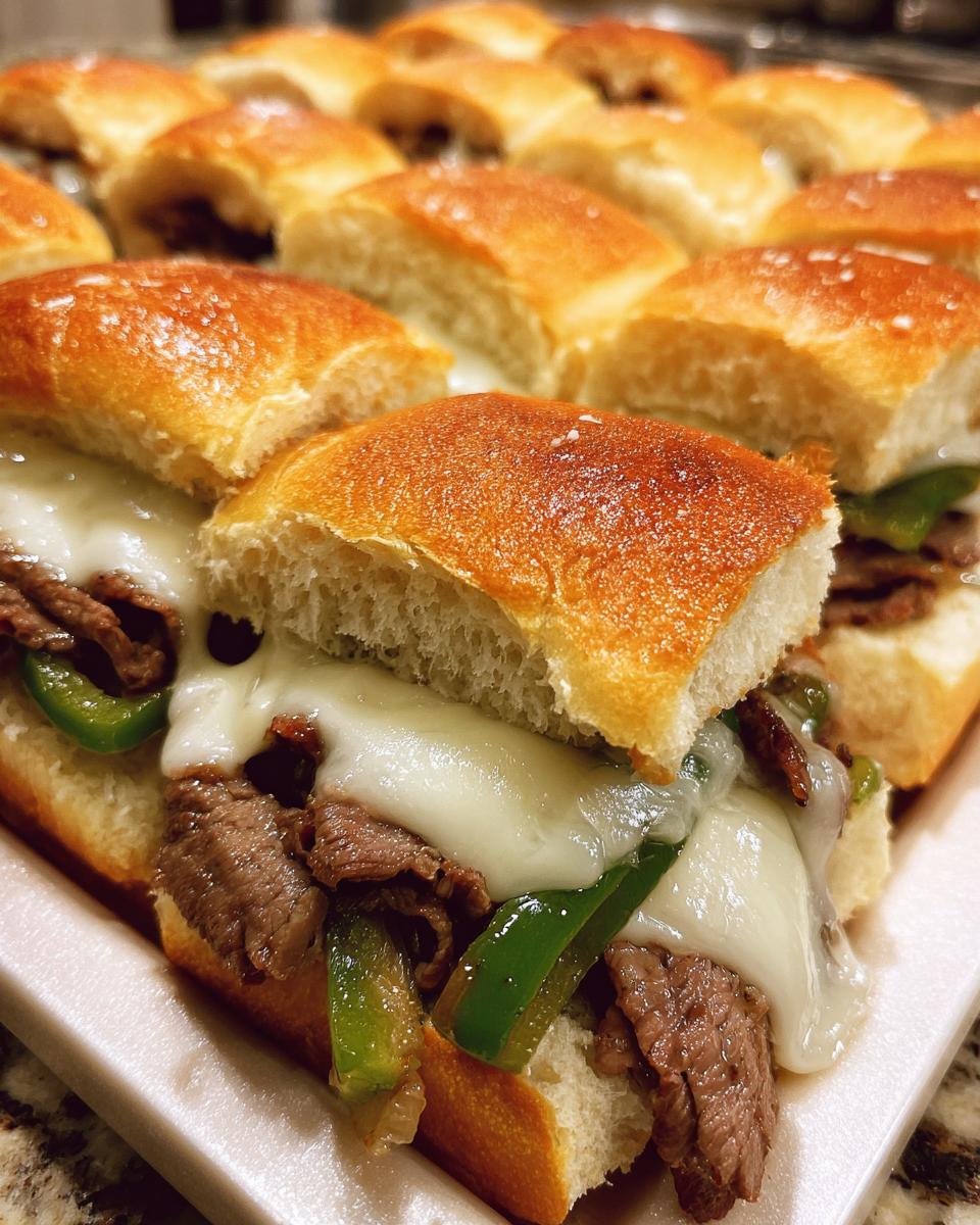 Philly Cheesesteak Sliders Recipe - detail 4