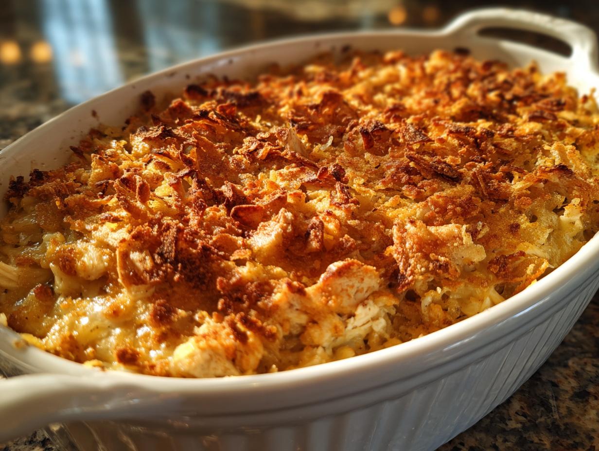 Rotisserie Chicken Casserole Recipe