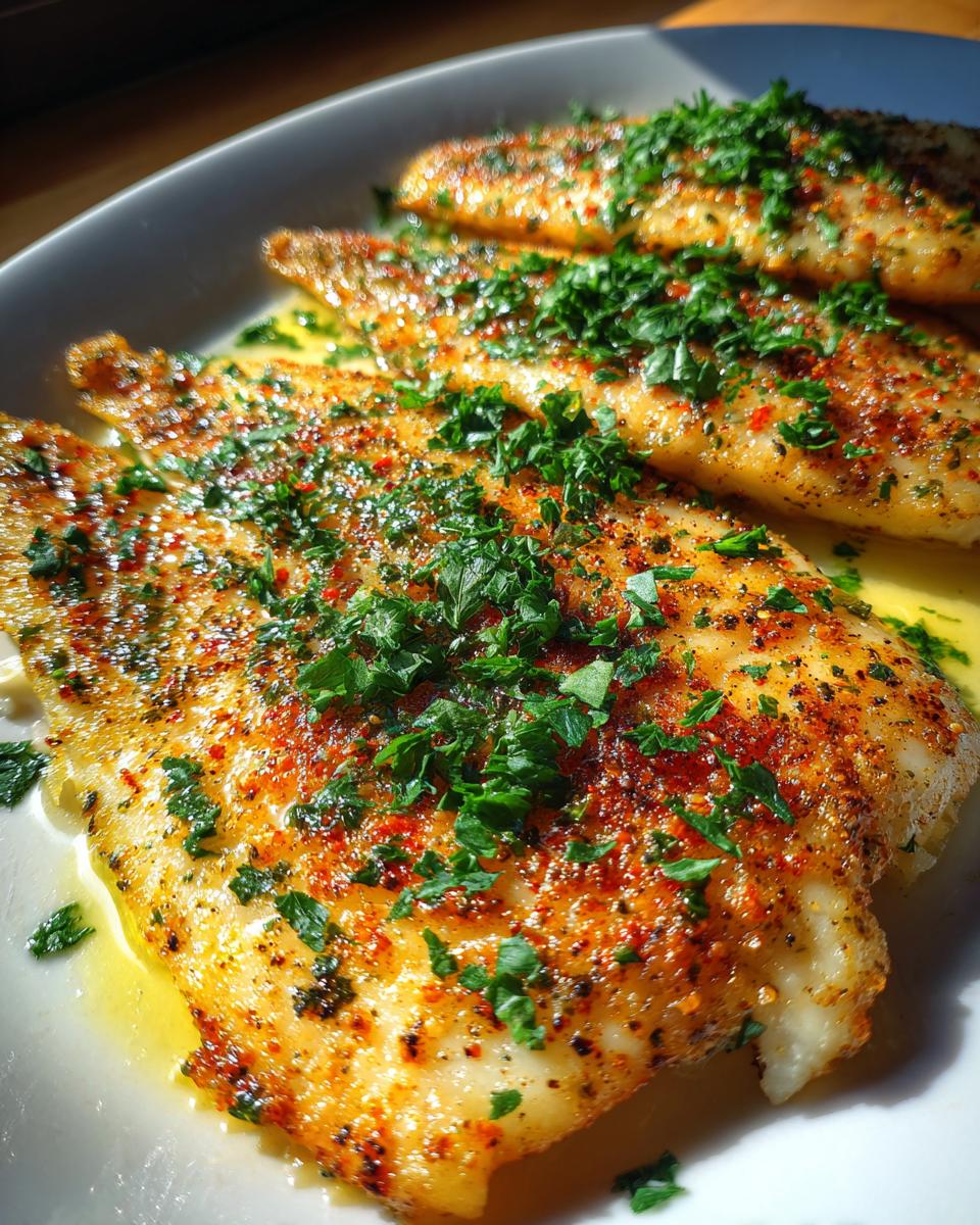Simple Baked Flounder Recipe - detail 1