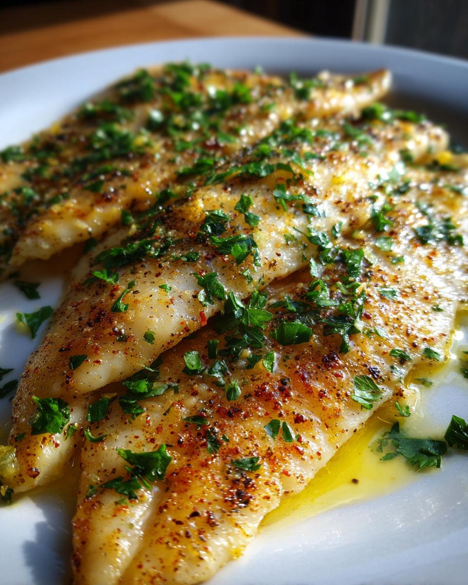 Simple Baked Flounder Recipe - detail 3