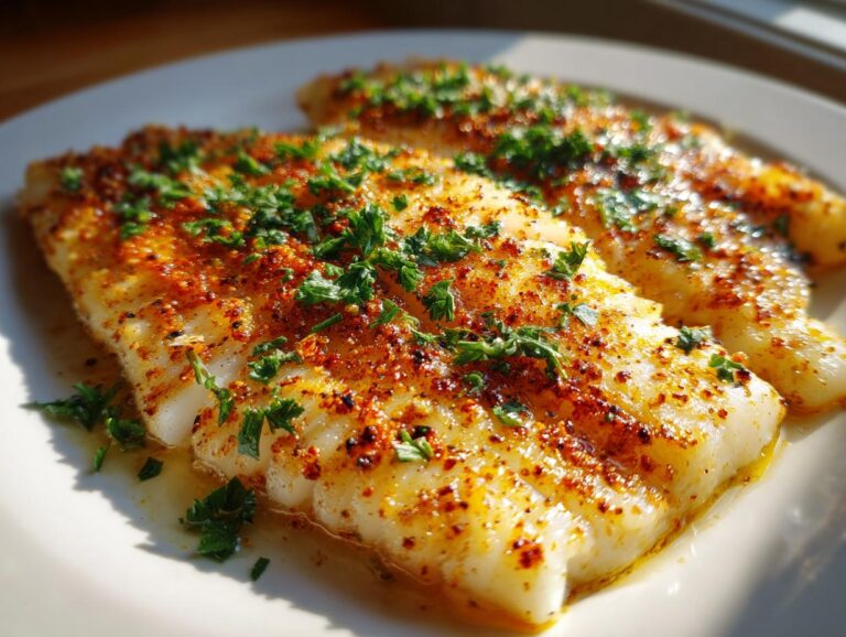 Simple Baked Flounder Recipe