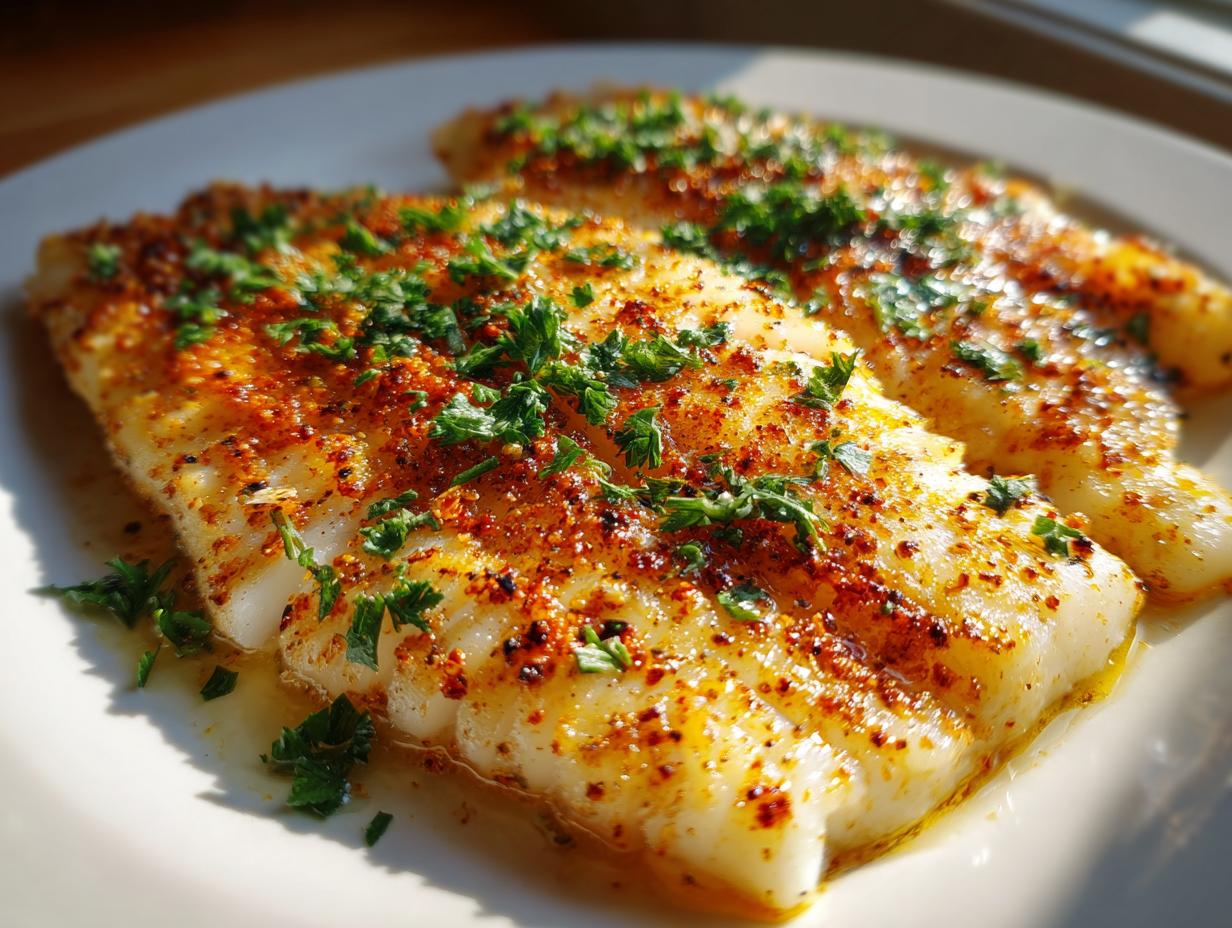Simple Baked Flounder Recipe