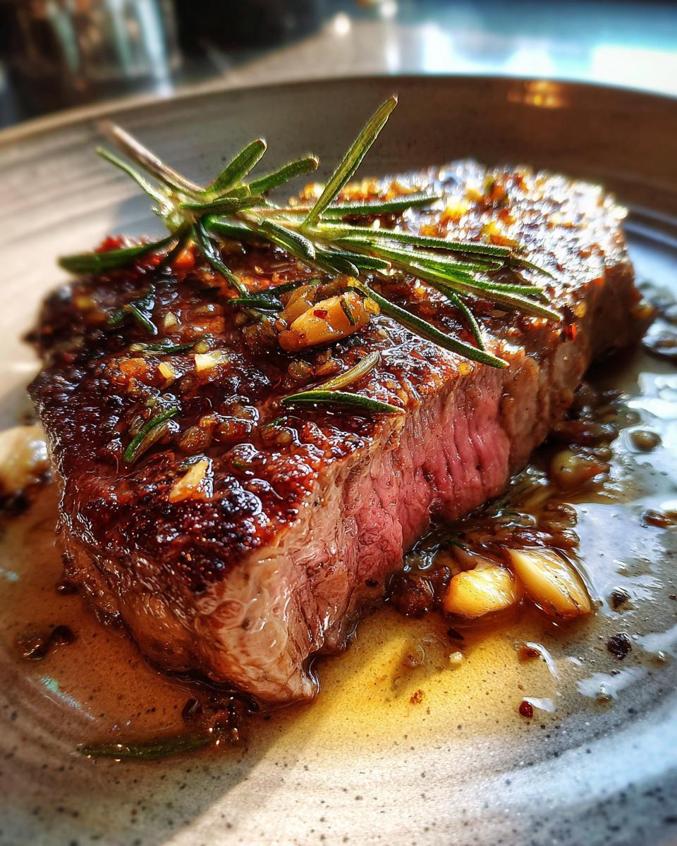 Steak With Rosemary And Orange - detail 1