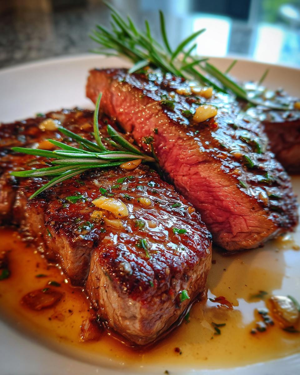 Steak With Rosemary And Orange - detail 2