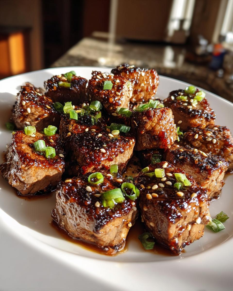 Sweet and Sticky Steak Bites - detail 4