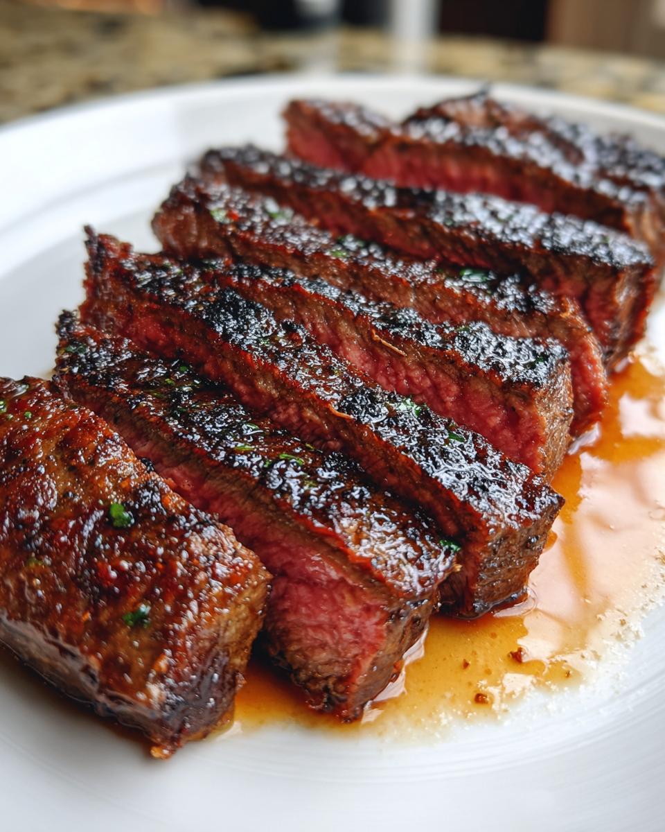 Tender flank steak - detail 2
