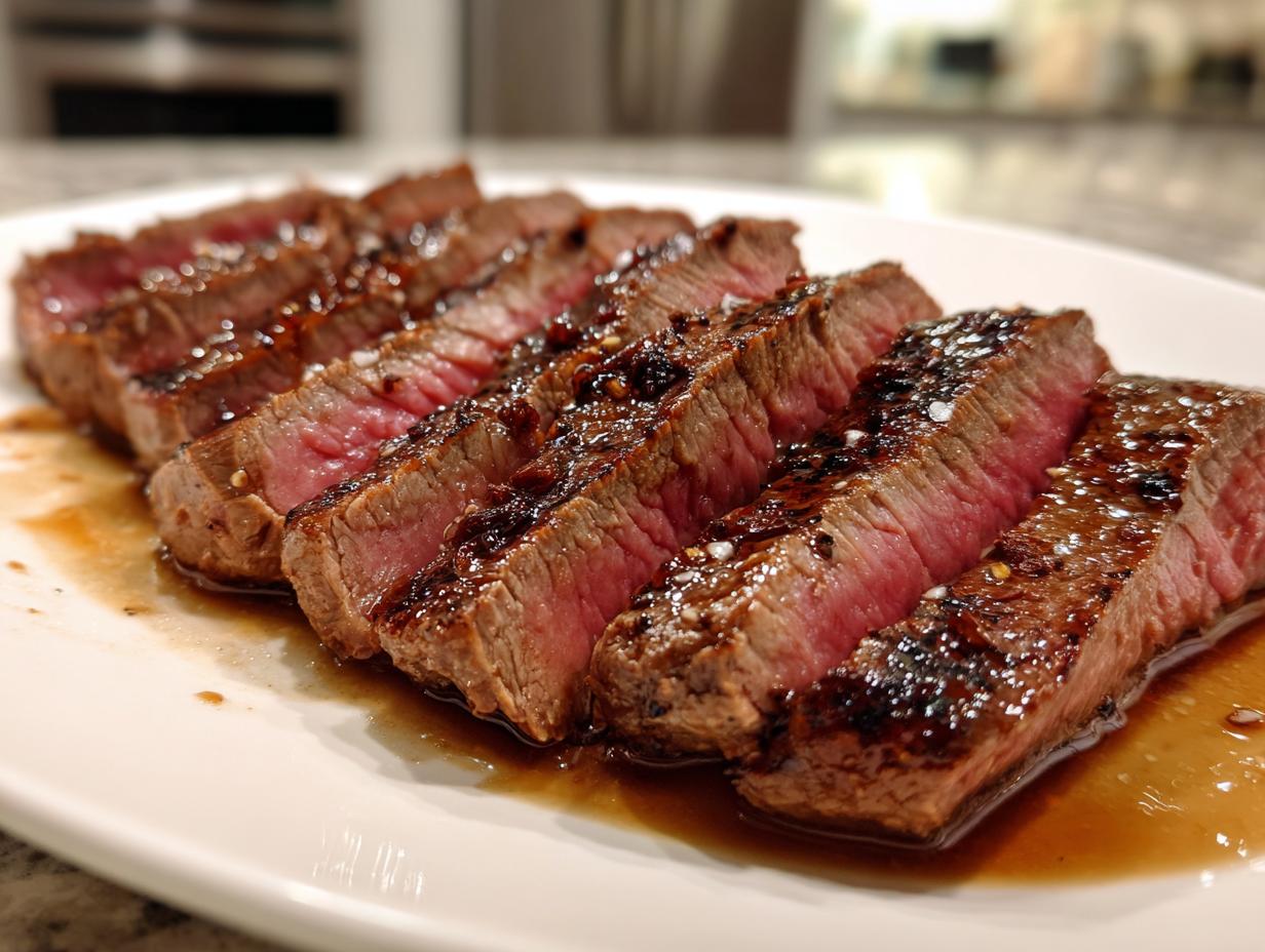 Tender flank steak