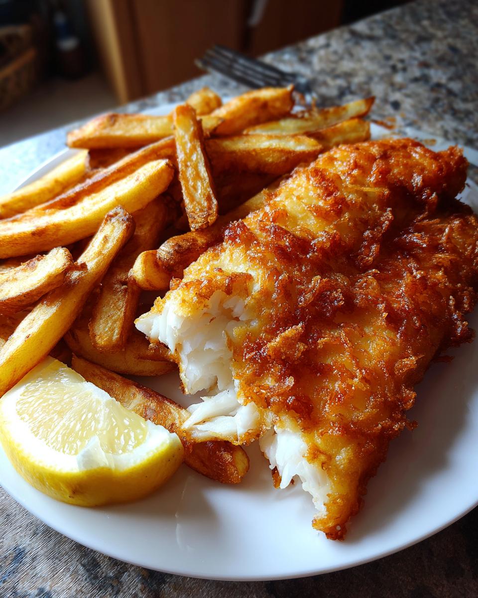 The Ultimate Crispy HomemadeFish and chips recipe - detail 2