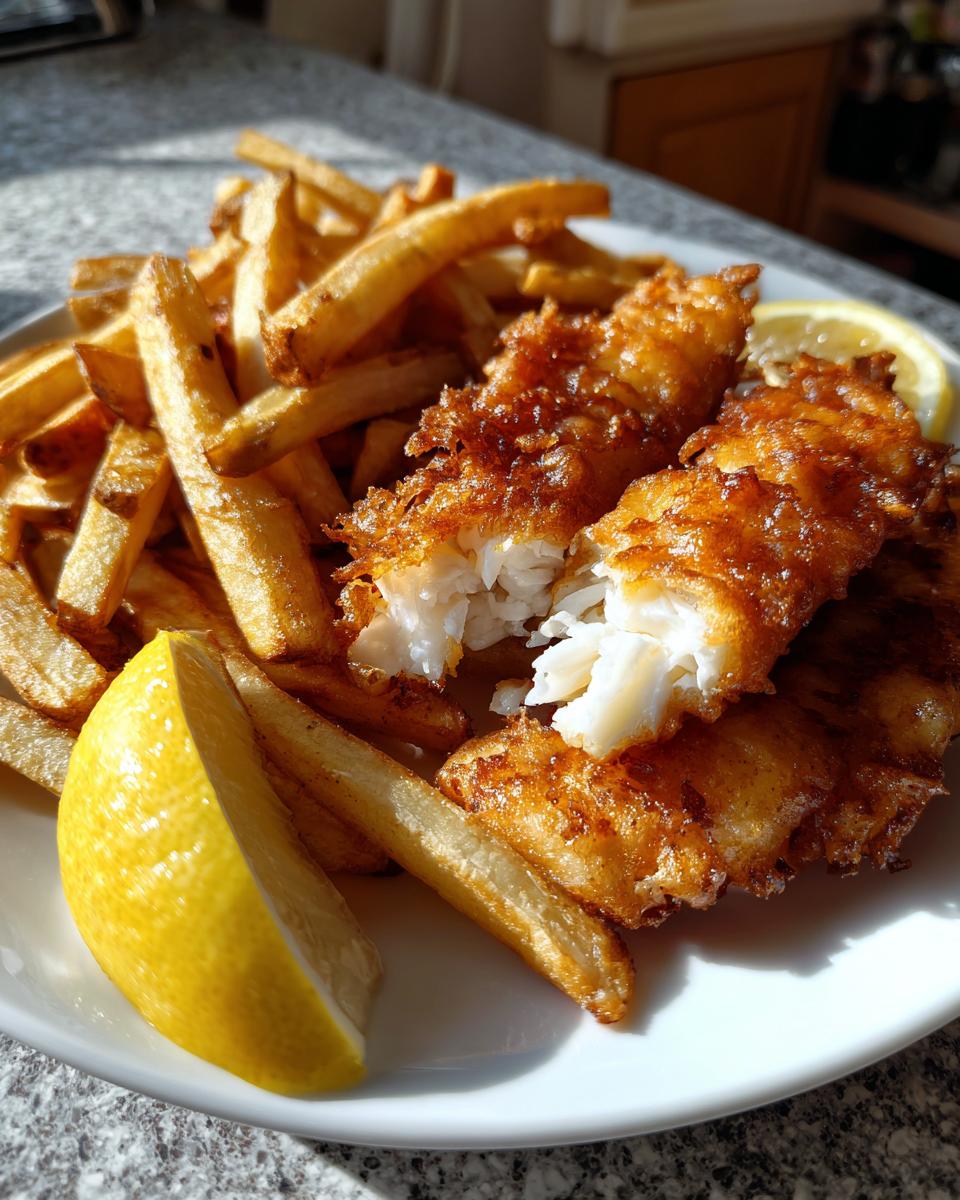 The Ultimate Crispy HomemadeFish and chips recipe - detail 3