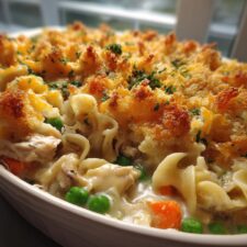 Easy Chicken Noodle Casserole