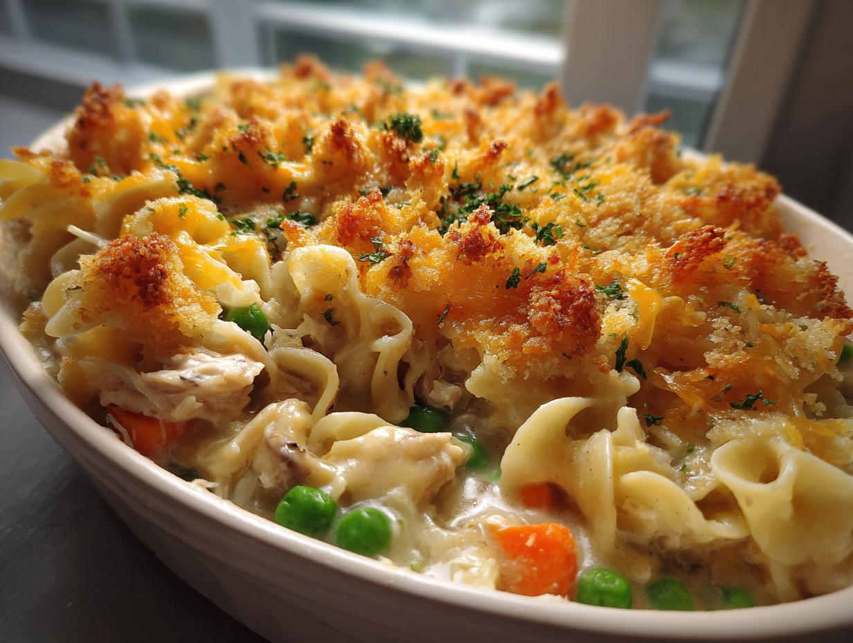 chicken noodle casserole