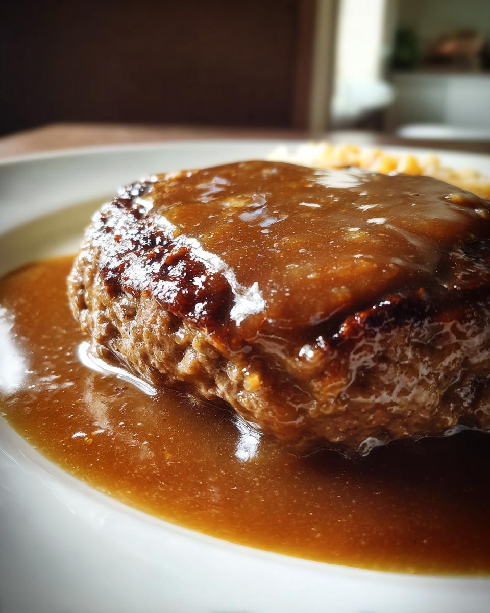 how to make the best Salisbury Steak - detail 1