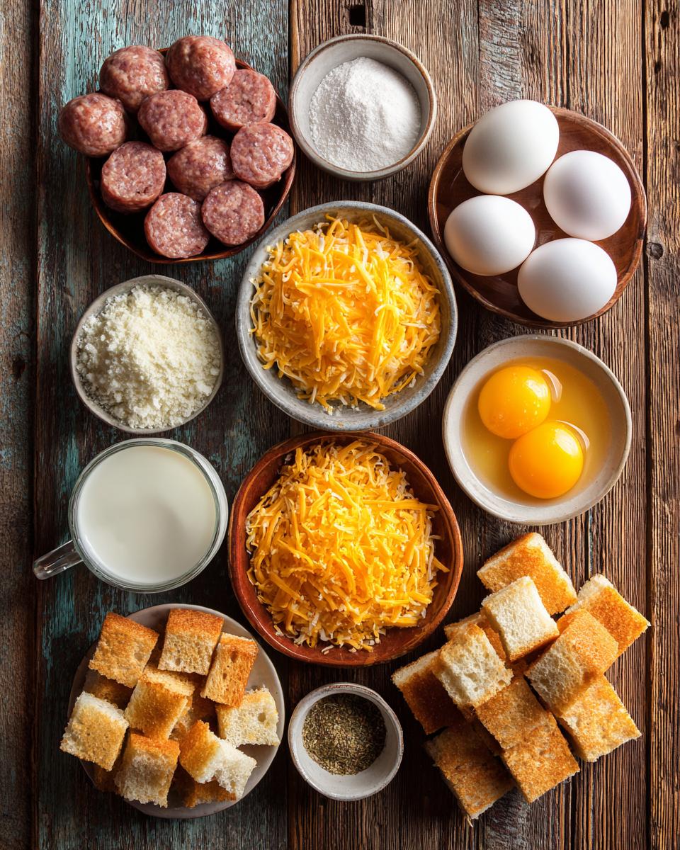 Cheesy Sausage Breakfast Casserole - detail 1