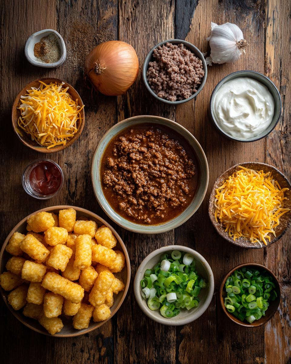 Chili Cheese Tater Tot Casserole - detail 1