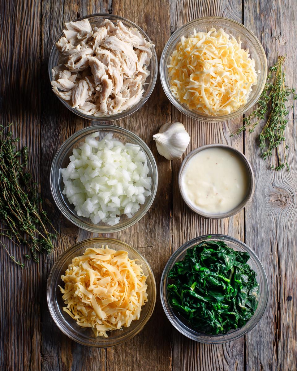 Creamy Low Carb Chicken Casserole - detail 1