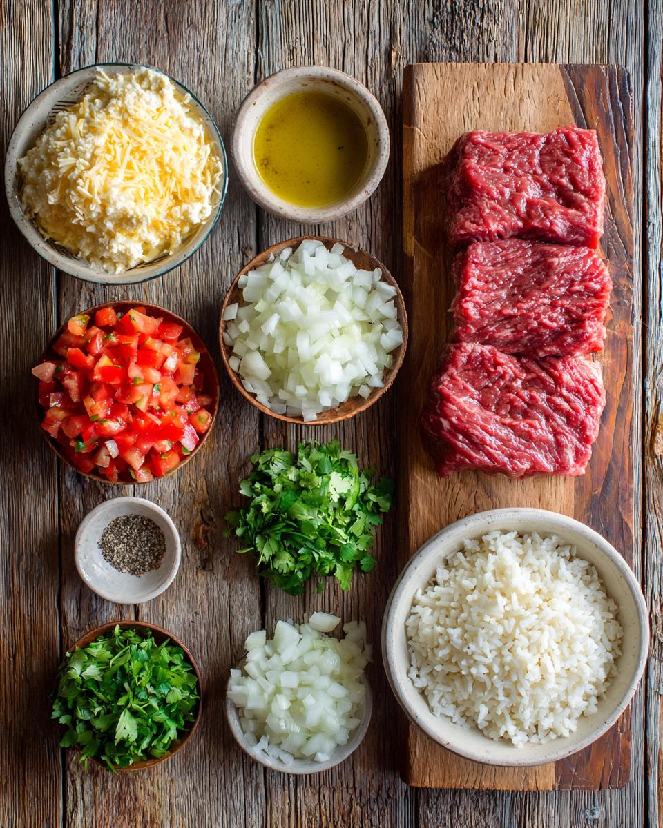 Easy Steak Queso Bowl - detail 1