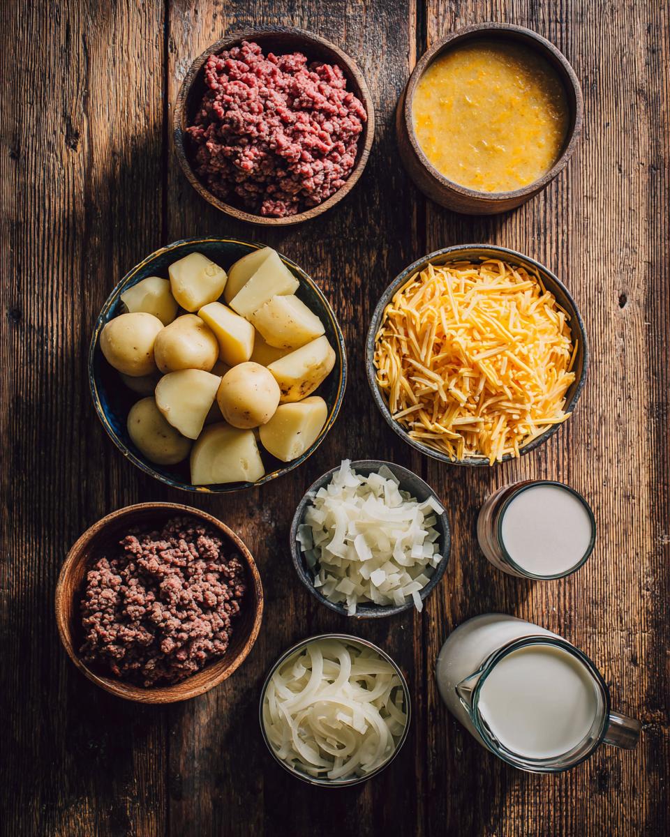 Hamburger Potato Casserole Recipe - detail 1