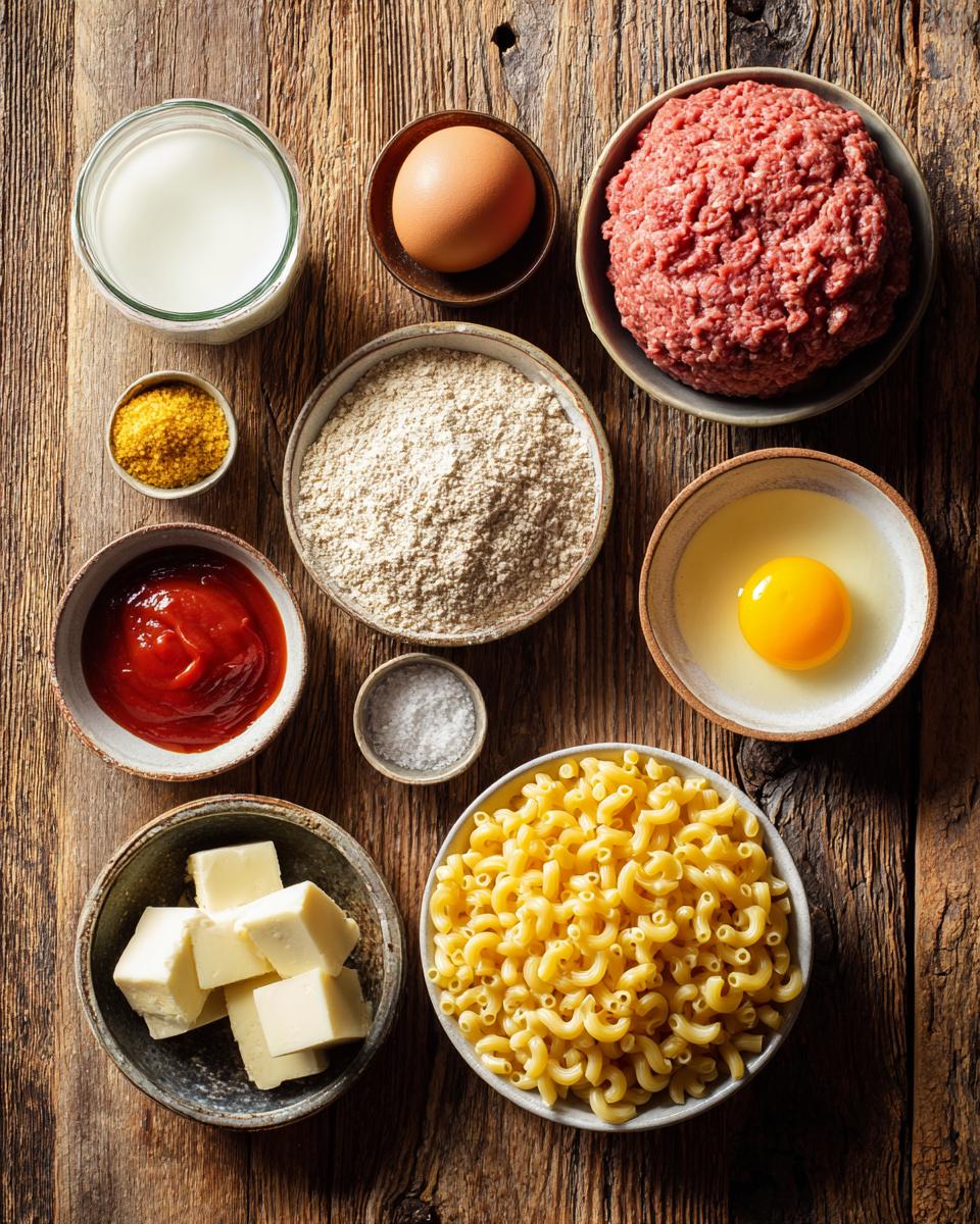 Mac and Cheese Meatloaf Casserole - detail 1