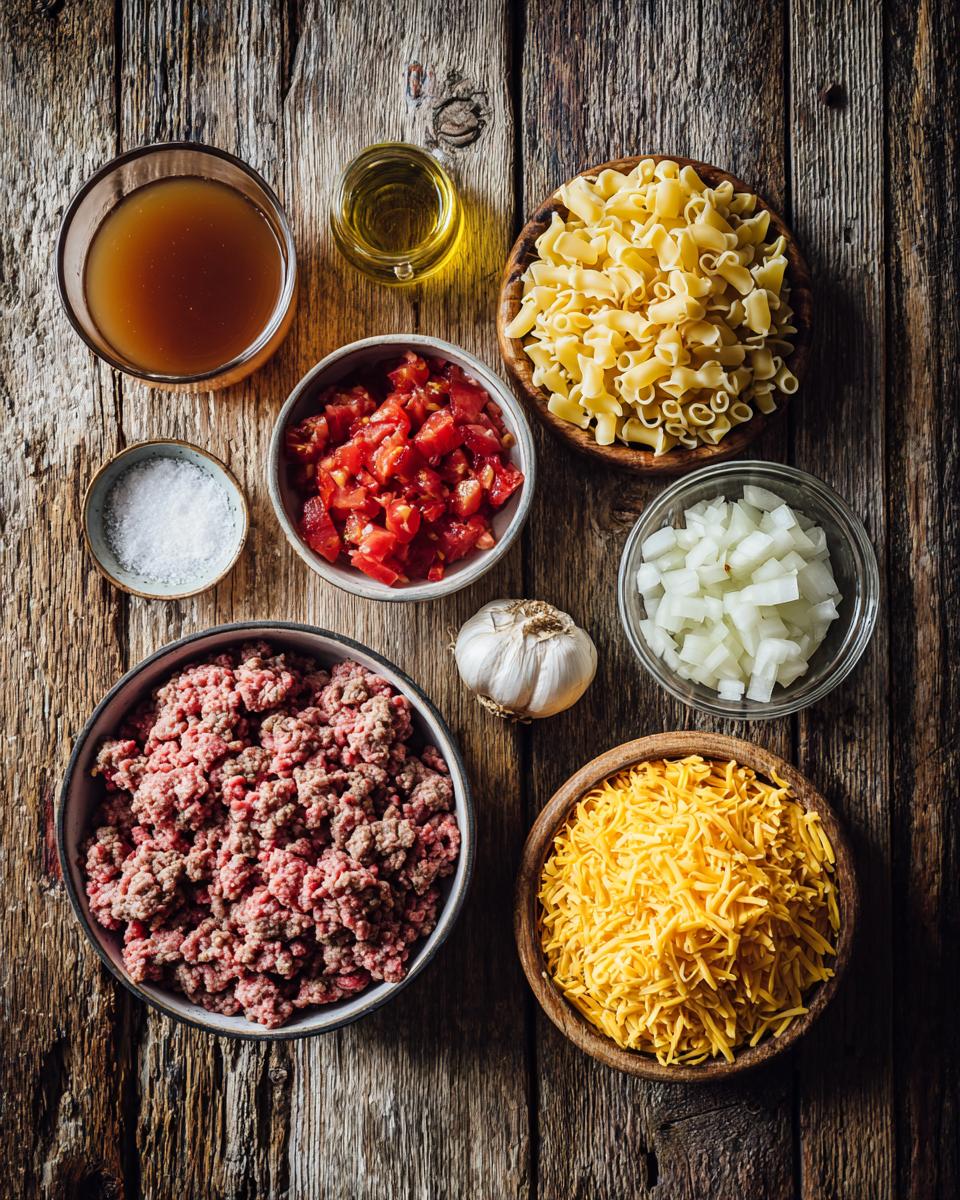 One-Pot Cheesy Hamburger Casserole - detail 1