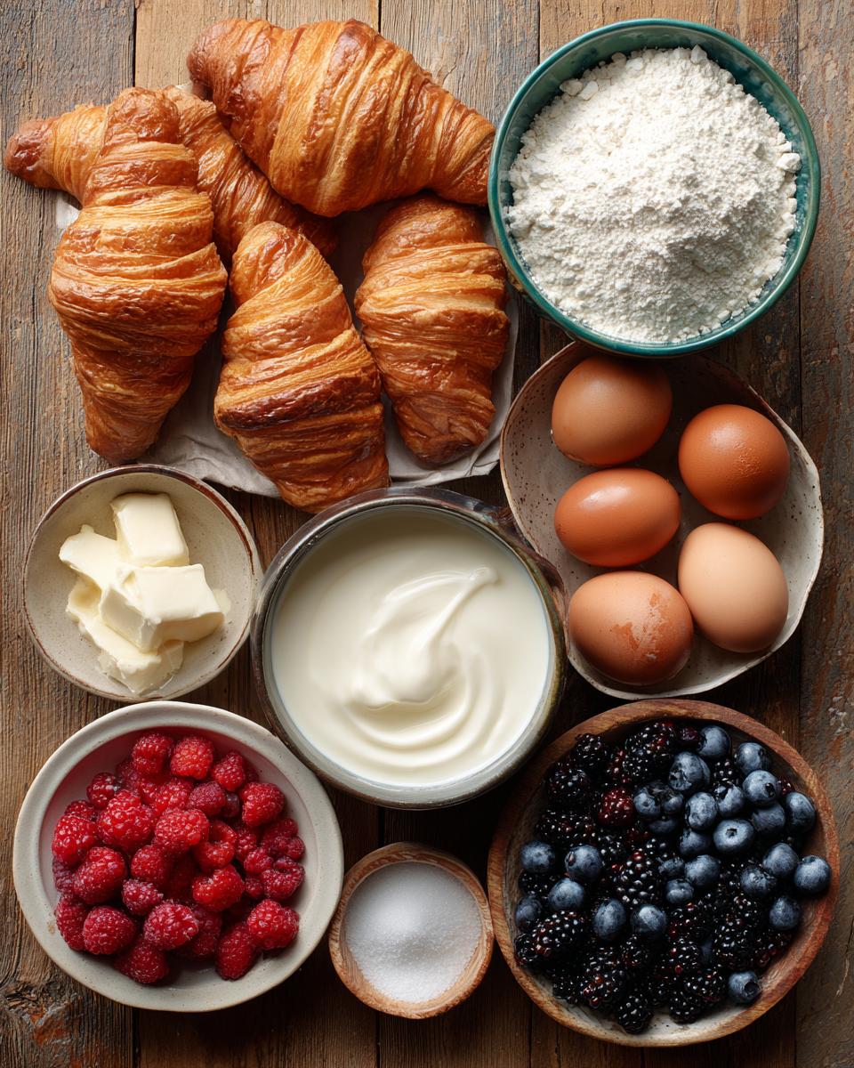 Overnight Croissant Breakfast Casserole - detail 1