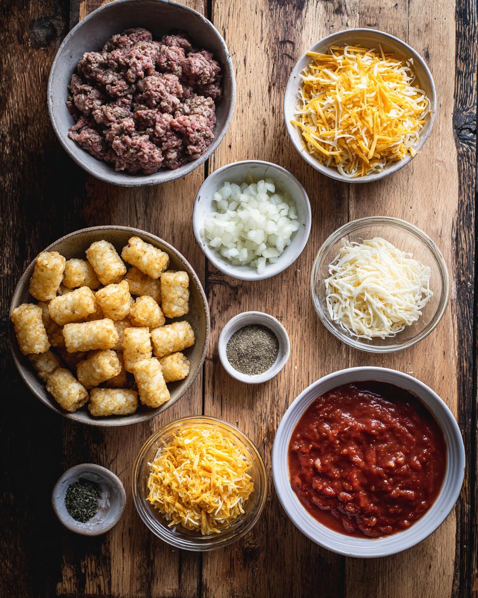 Pizza Tot Casserole - detail 1