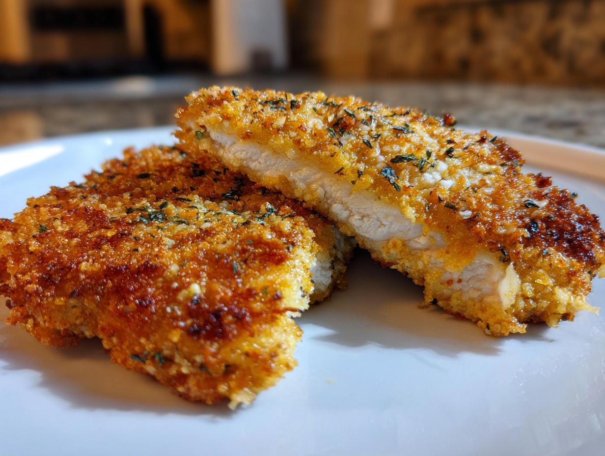 Best Crispy Oven Baked Chicken Cutlets