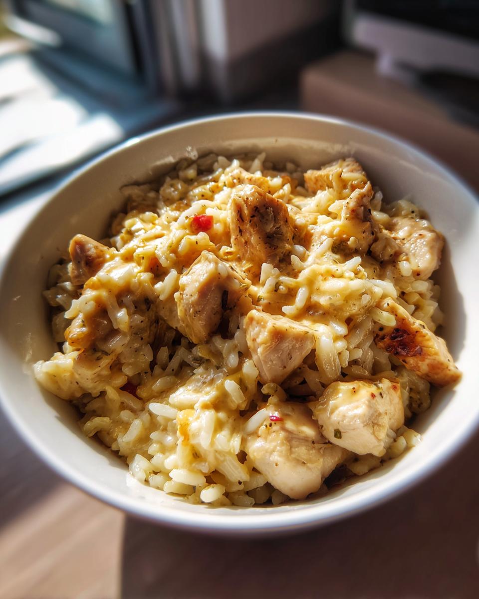 Cheesy Chicken and Rice Recipe - detail 2