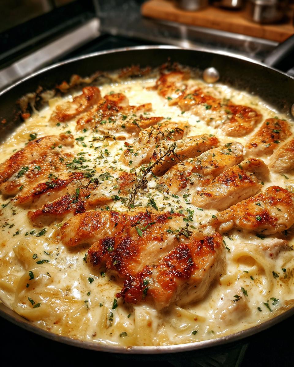 Chicken Alfredo Without Pasta - detail 2