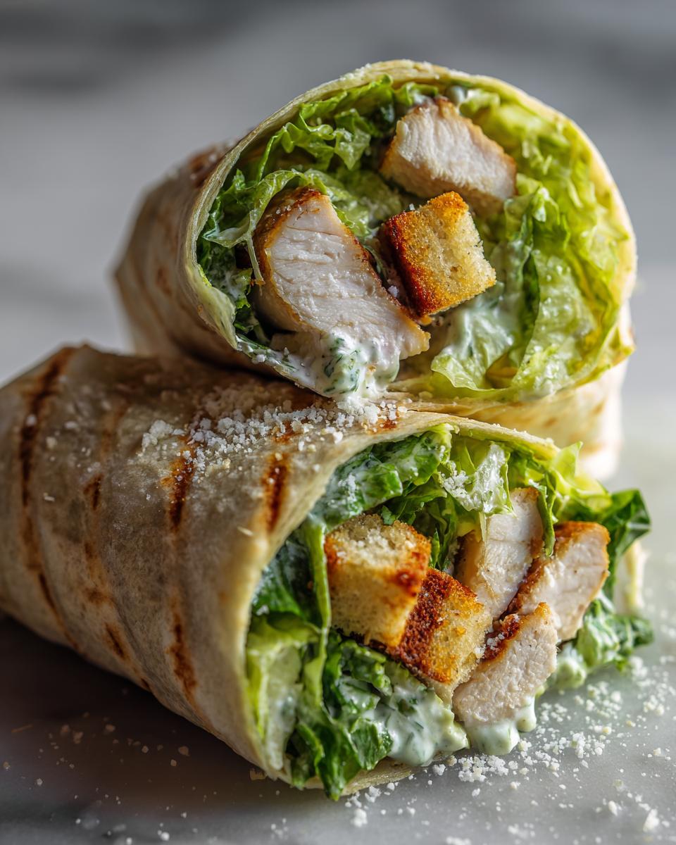 Chicken Caesar Wrap - detail 2