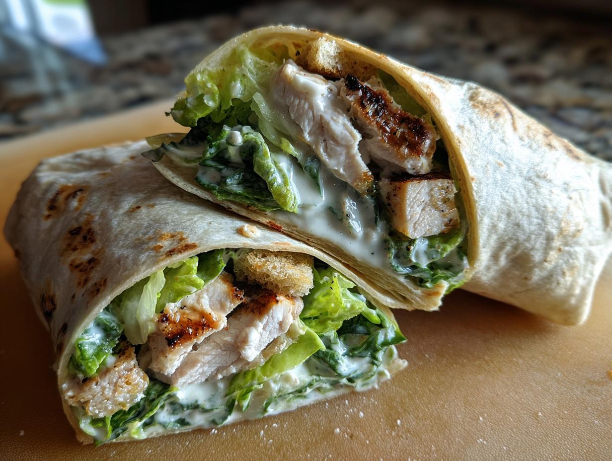 Chicken Caesar Wrap