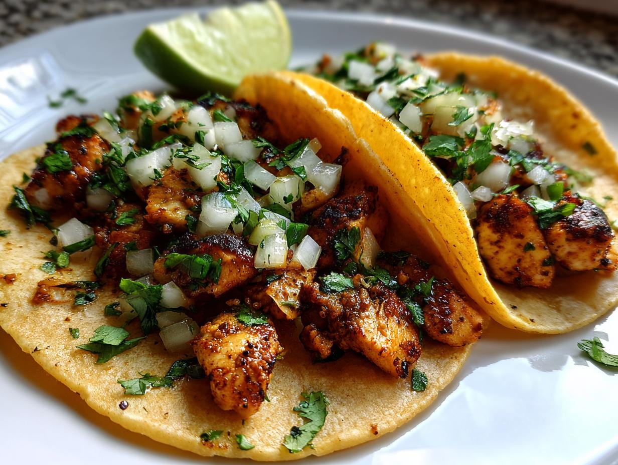 Chicken Street Tacos Recipe