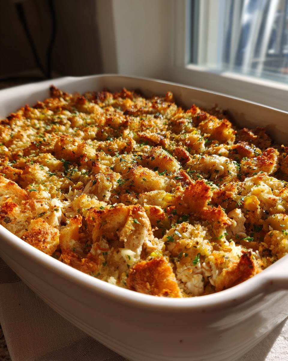 Chicken & Stuffing Casserole - detail 2