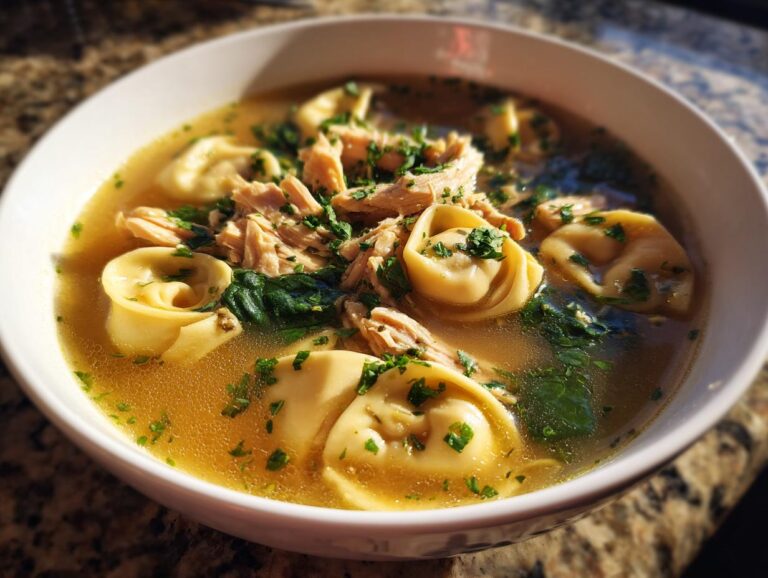 Chicken Tortellini Soup Recipe