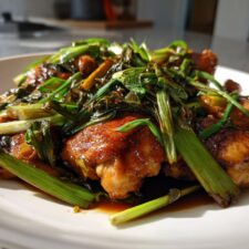 Chinese Scallion Chicken
