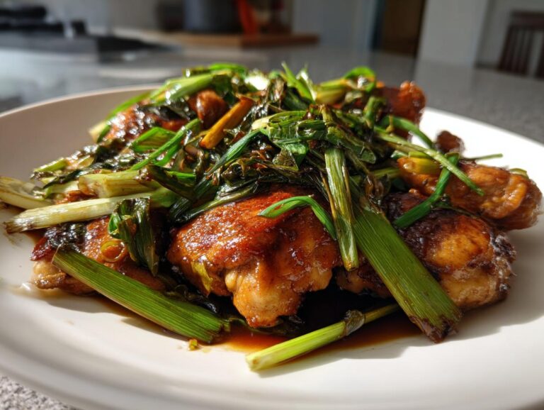 Chinese Scallion Chicken