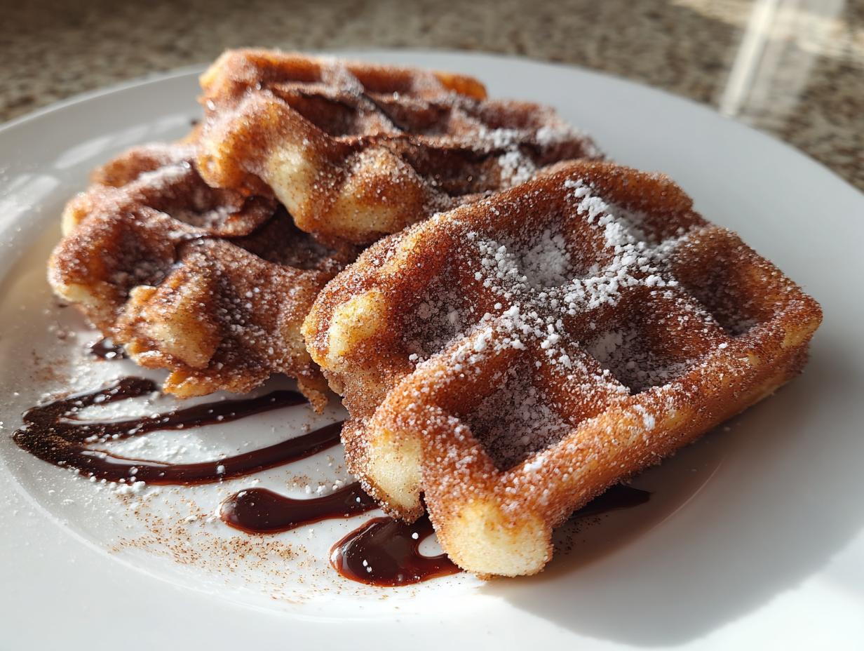 Churro Waffles