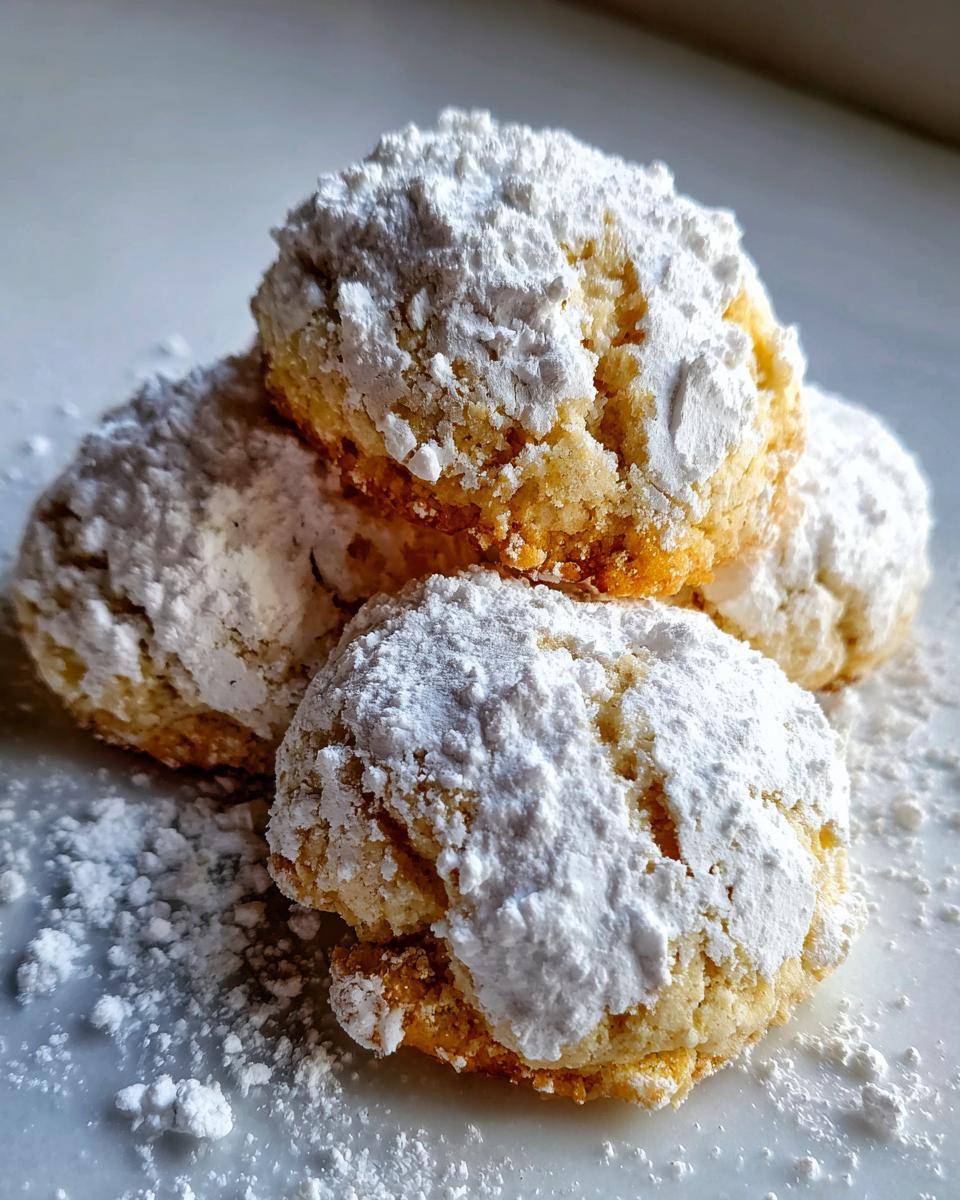 Copycat Snowball Cookies - detail 2