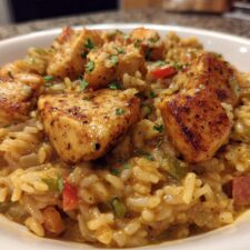 Creamy Cajun Chicken and Rice