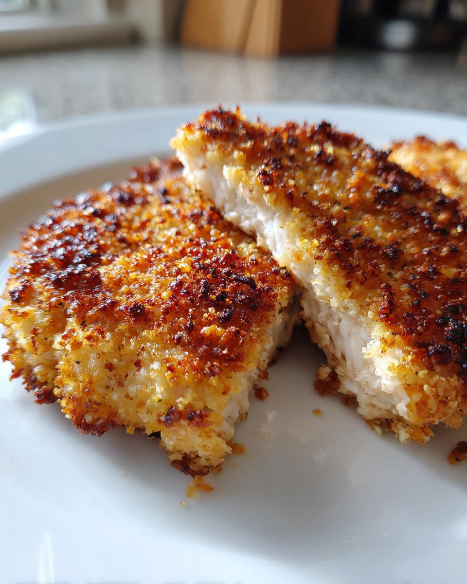 Crispy Air Fryer Parmesan Crusted Chicken - detail 2