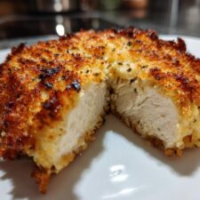 Crispy Parmesan Crusted Chicken in the Air Fryer