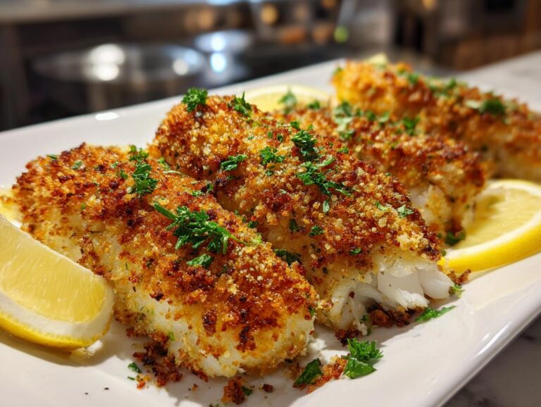 Crispy Baked Cod