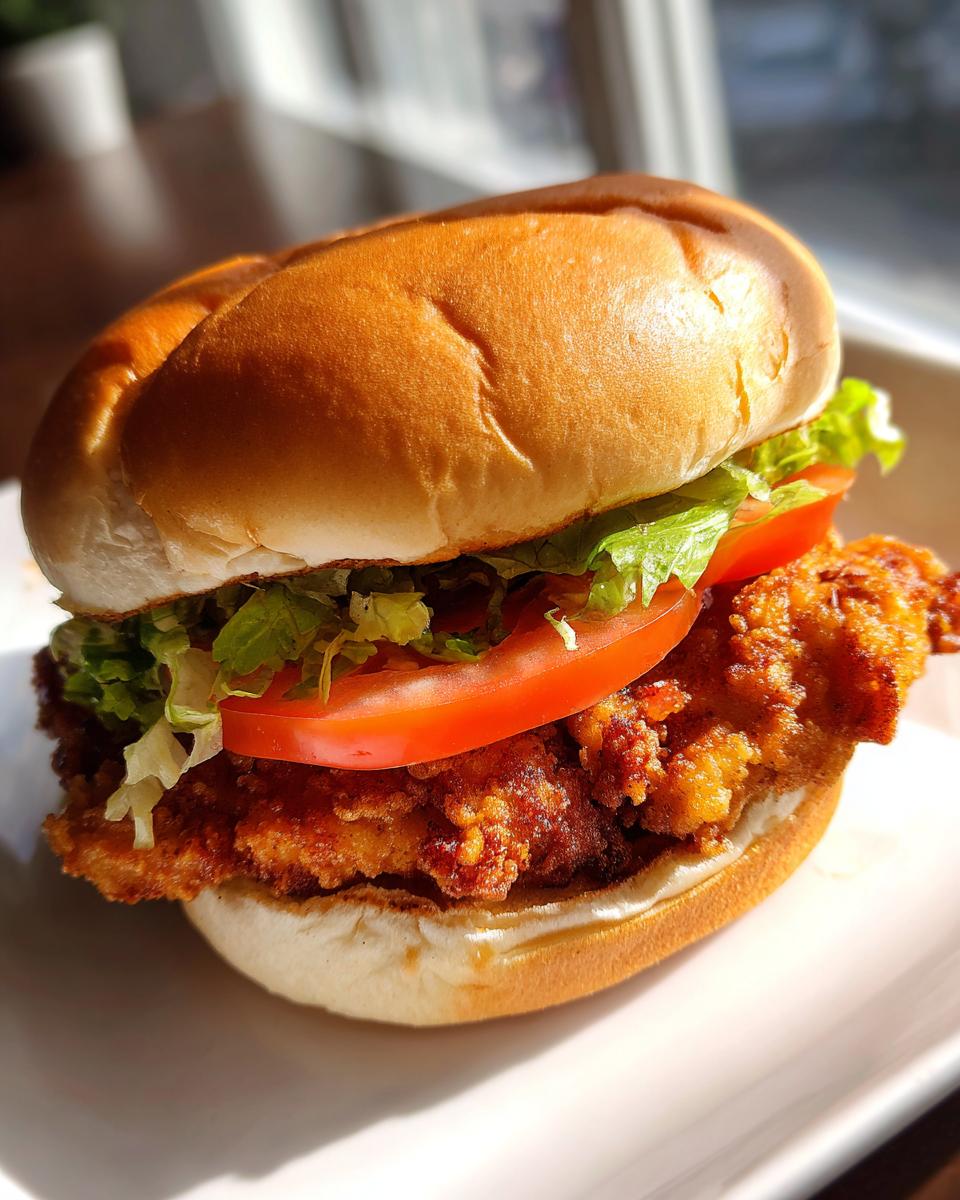 Crispy Chicken Sandwich Recipe - detail 2