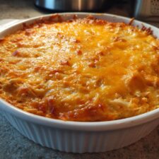 Crockpot Buffalo Chicken Dip