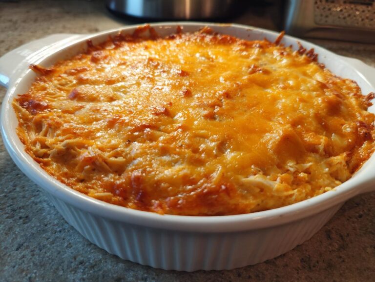 Crockpot Buffalo Chicken Dip
