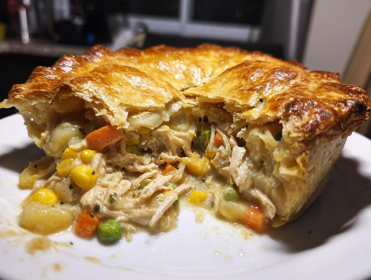 Crockpot Chicken Pot Pie