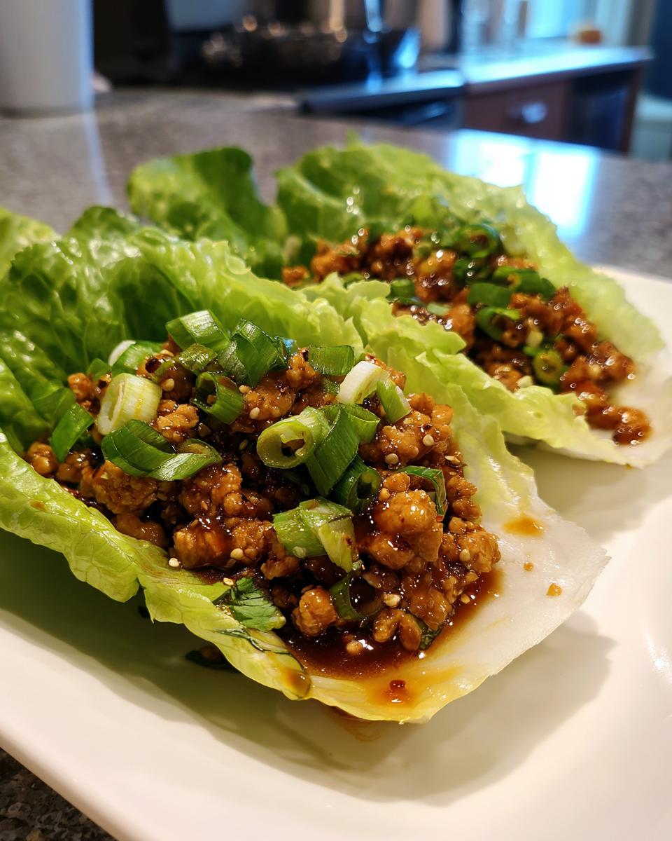 Crunchy PF Chang's Lettuce Wraps - detail 2