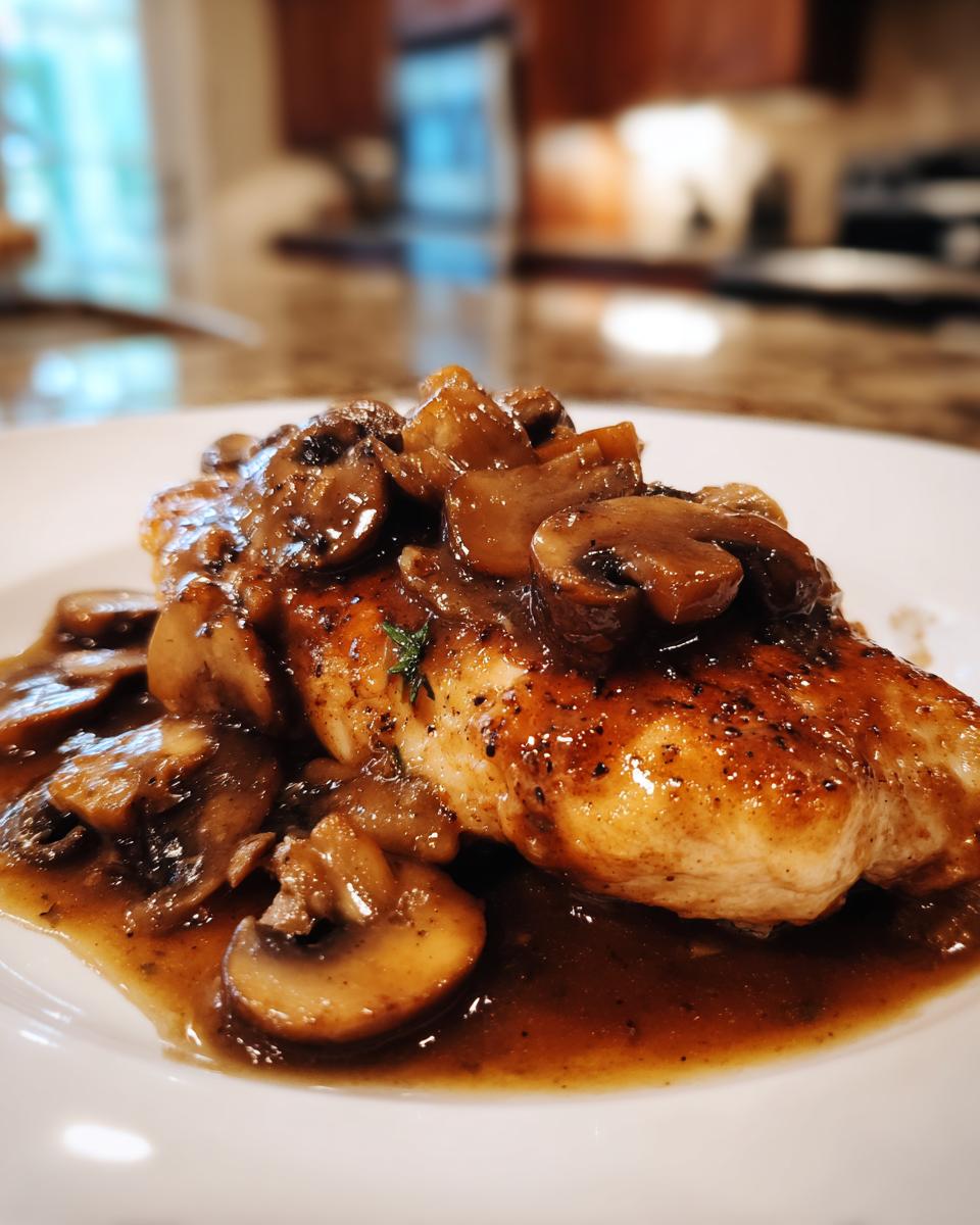 Easy Chicken Marsala - detail 2