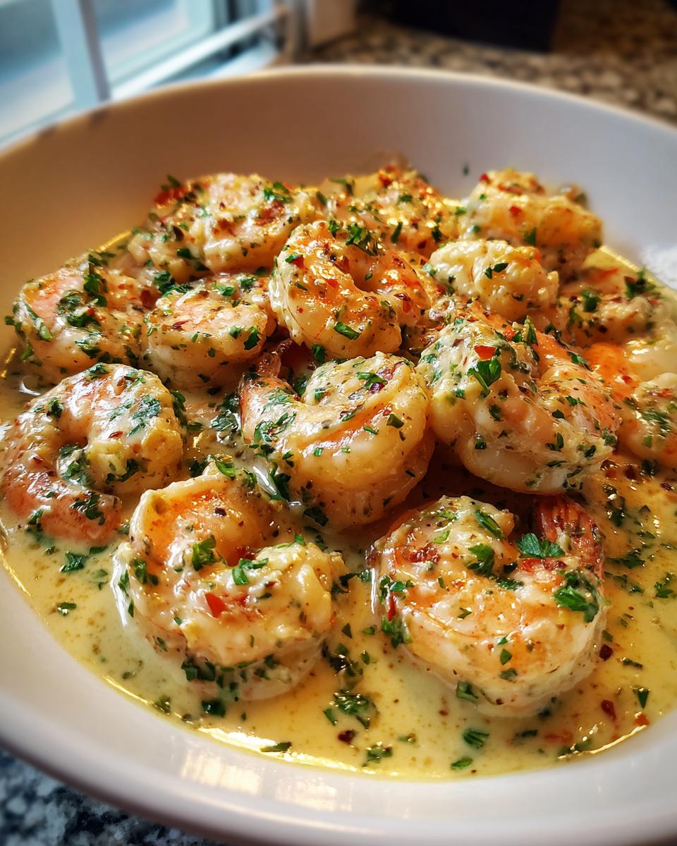Easy Creamy Garlic Shrimp - detail 2